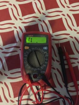 Voltage measuring device.