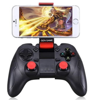 Controlador Joystick bluetooh Gen S6 para telefone iOS/Android