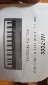 Vendo Piano YM 7000